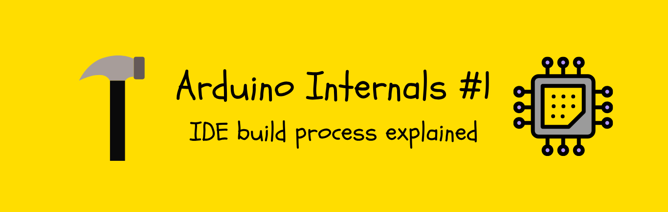 Step by step guide to how the Arduino IDE builds the code — preprocessing, compiling, and linking explained simply /arduino-ide-build-process/featured-image.png